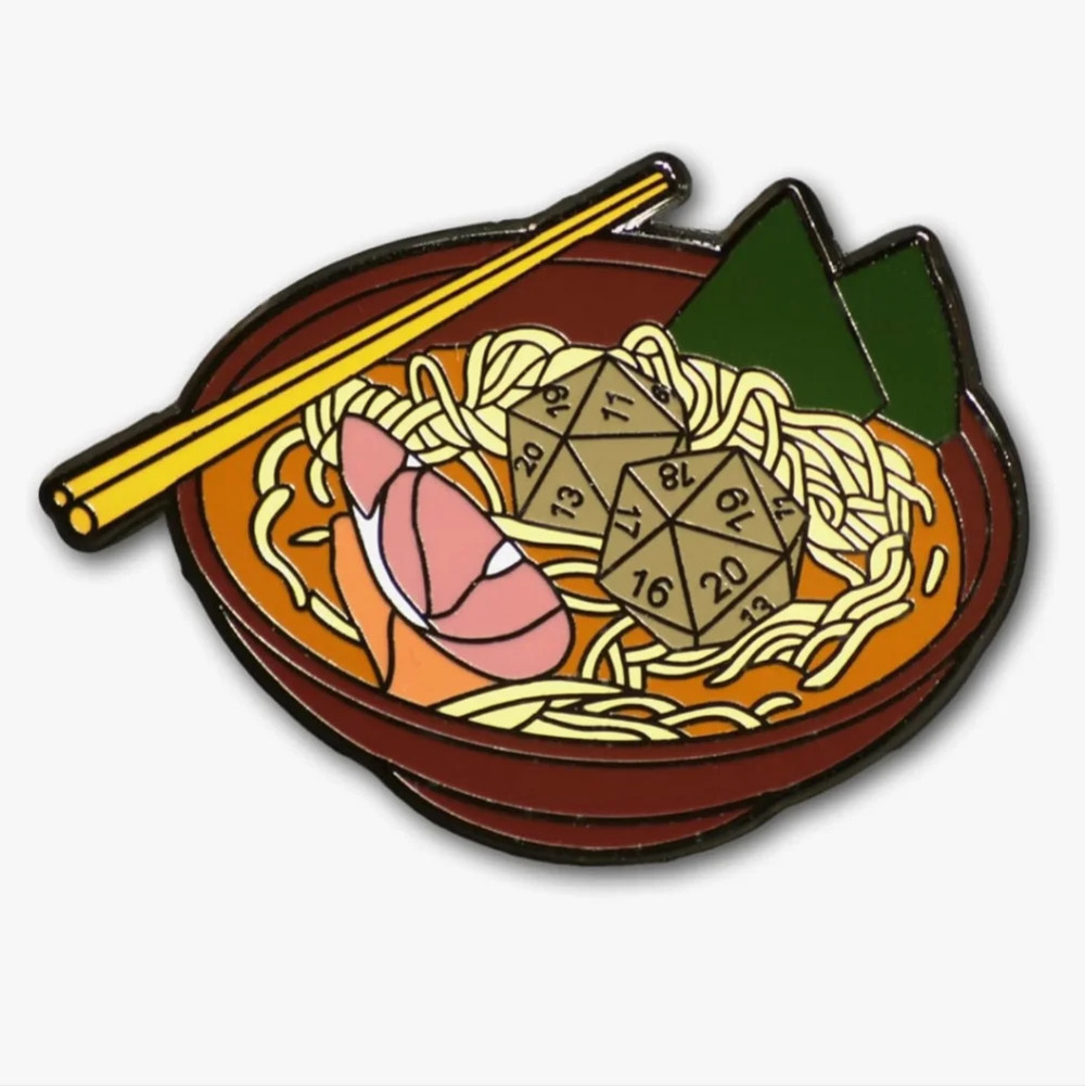 D&D Collar Pins, Hard Enamel Pins, Collection for Dungeons and Dragons, Lable Pi